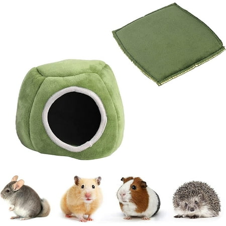 Guinea Pig House Cave, Cosy Hamster House, Hamster Bed With Removable