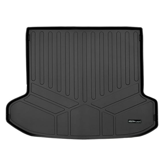 SMARTLINER All Weather Custom Fit Black Cargo Liner Behind the 2nd Row Seats Compatible With 2023-2024 Kia Sportage (Only fits with Subwoofer in Cargo Area)