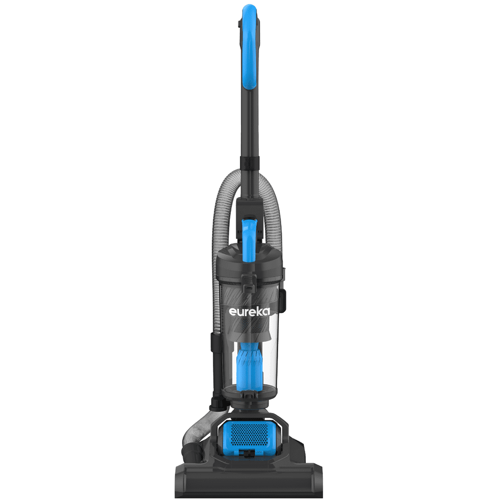 Eureka MaxSwivel Lightweight Corded Bagless Upright Multi-Surface Vacuum Cleaner with Swivel Steering, NEU250, Blue