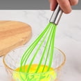 thumbnail image 6 of Reheyre Heat Resistant Egg Beater - 5 Coils, High Flexibility, Large Contact Surface, Comfortable Grip, 10 Inch Manual Egg Beater for the Kitchen, 6 of 8