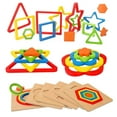 Toddler Puzzles Montessori Shape Sorting Puzzle Sensory Toys Toddlers