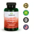 thumbnail image 7 of Swanson High Concentrate Omega-3 Fish Oil - Essential Fatty Acids Promoting Heart Health, Brain Health, Memory Support, and Cognitive Function - (120 Softgels, 680mg Each), 7 of 7