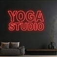 thumbnail image 2 of Handmadetneonsign Custom Yoga Studio Neon Light, Physical Fitness Led Light, Yoga Led Sign, Yoga, 2 of 5