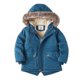 thumbnail image 1 of Abrigo acolchado para niños Chaqueta acolchada de algodón con capucha de moda de invierno, 1 of 5