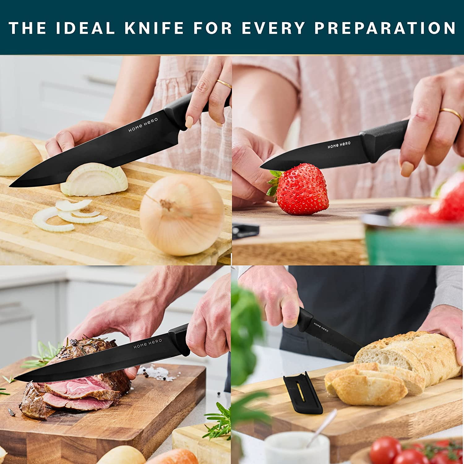 This knife set is perfect for your favorite home cook