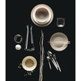 thumbnail image 2 of Guzzini My Fusion Melamine Fruit Plate, 8-Inches, Taupe, 2 of 6