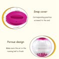 thumbnail image 4 of Greeniant Pelotas de ejercicio para mascotas con soporte, animales, juguetes al aire libre, plástico transparente, pelota para trotar Suministros para perros Tipo 2, 4 of 6