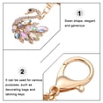 thumbnail image 3 of EeaseCA 1PC Lovely Swan Key Chain Rhinestone Car Bag Hanging Decorations Gift Pendant, 3 of 8