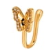 thumbnail image 3 of Anillo nasal falso/Puño nasal falso/Sin piercing/Joyería corporal/Pernos nasales falsos/ Dorado, 3 of 9