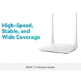 thumbnail image 6 of BIMZUC Wireless Router Professional High Speed 300Mbps WiFi Hotspot Router 4 External Antennas (9.84 inches / 25.0 cm), 6 of 9
