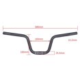 thumbnail image 7 of Yotijar Riser Handlebar for Folding Bike Cycling Parts Riser Bars Handle Bar Black H160mm, 7 of 7
