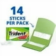 thumbnail image 3 of Trident Sugar Free Gum, Watermelon, 3 Packs of 14 Regular Size Pieces (42 Total Pieces) pack of 2, 3 of 5
