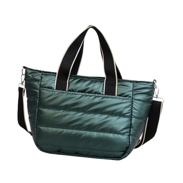 Bolso bandolera para mujer Bolso bandolera para mujer Bolso de hombro acolchado Características Asa superior ligera y diseño de correa ajustable Hecho