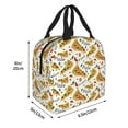 thumbnail image 2 of Pofeuu Pizza Slices Print Lunch Bag Lunch Box Large Capacity Insulated Lunch Bag for Adult, Leakproof Reusable Lunch Tote Bags for Work, 2 of 5