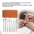 thumbnail image 2 of 8pcs Pedicure Tool Set, Stainless Steel Foot File, Dead Skin Horny Remover Foot Callus Shaver, Pedicure Travel Tool Kit Set Men Women, 2 of 5