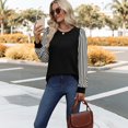 thumbnail image 2 of Long Sleeve Shirts for Women Fall Fashion Tops Crew Neck Lightweight Casual Pullover Fall Layering Top 2XL, 2 of 6