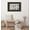 Natural, variant on Kate and Laurel Sylvie Howdy Star Landscape Black Framed Canvas Wall Art by Honey Island Studio, 23x33 Natural, Cute Western Cowboy Art for Wall
