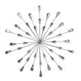thumbnail image 1 of Stratton Home Decor Silver Burst 16x16x1.75 Inch Metal Wall Art Decoration, 1 of 9