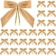 thumbnail image 1 of Adornos navideños, pequeños lazos navideños de terciopelo burdeos para coronas de árbol de Navidad, envoltorios de regalos, manualidades, lazos para fiestas de bodas, bolsas de aperitivos, bolsas de d, 1 of 1