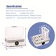 thumbnail image 2 of Bimirth - Esterilizador de vapor multifuncional para biberones, máquina secadora, calentador de lech Bimirth Secadora, 2 of 7
