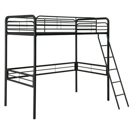 DHP Space Saving Metal Loft Bed, Multiple Sizes and Colors - Walmart.com