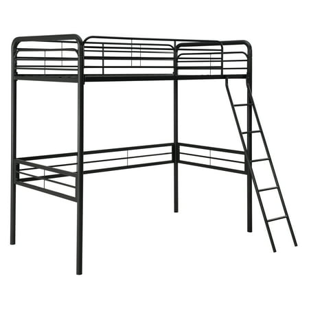 DHP Metal Twin Loft Bed