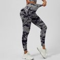 thumbnail image 2 of Women Tie Dye High Waisted Butt Lifting Leggings Tummy Control Squat Proof Yoga Pants Soft Stretch Quick Dry Workout Running Athletic Gym Pants, 2 of 6