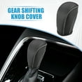 thumbnail image 2 of Cubierta de palanca de cambio de marchas, embellecedor de perilla de palanca de cambios Interior automotriz para Volkswagen Atlas 2018-2022, puntos negros y grises, 2 of 7
