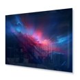 thumbnail image 2 of Designart "Starry Atmosphere Abstract Night Sky I" Abstract Metal Art Print, 2 of 5
