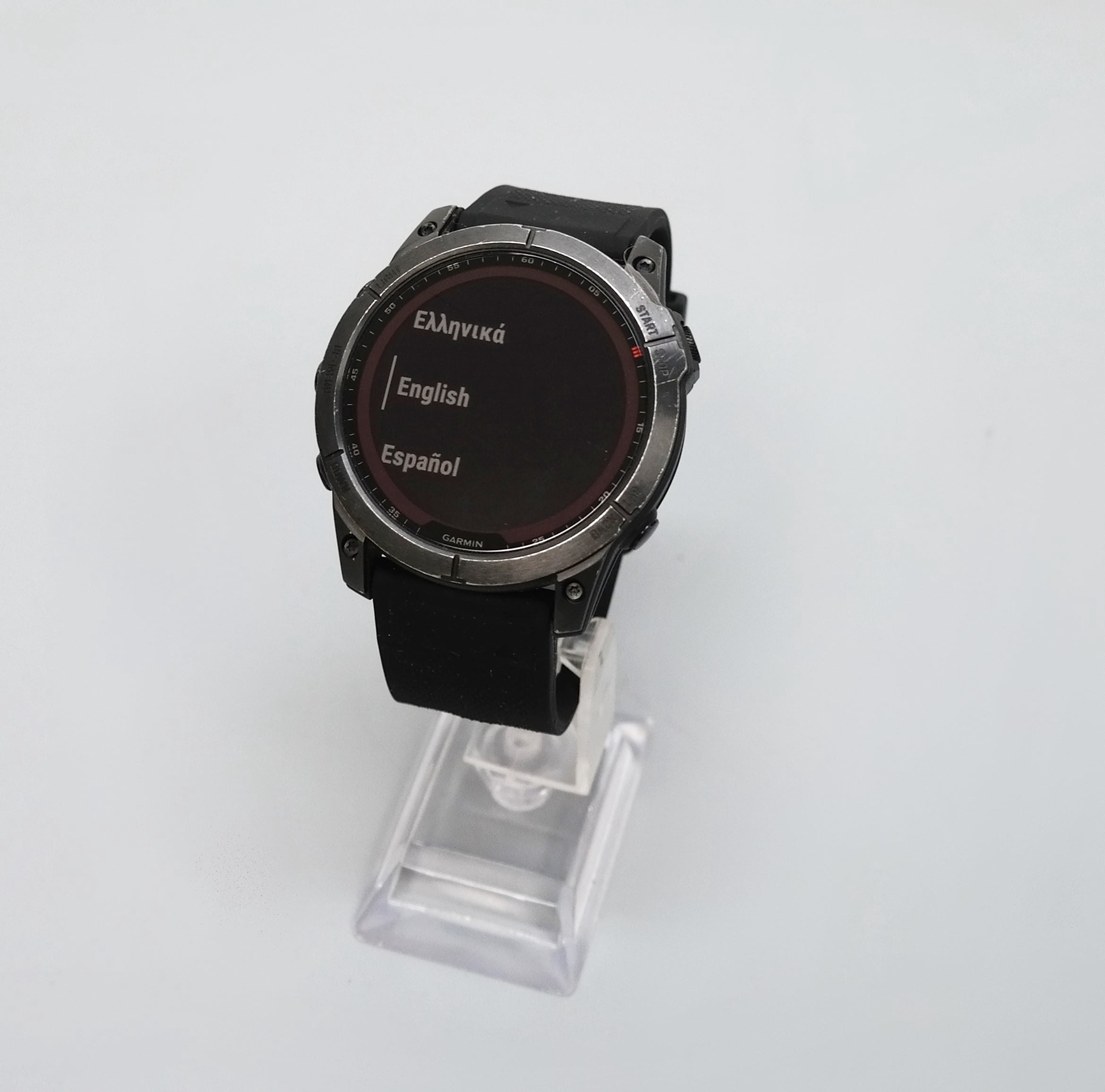GARMIN, GARM-fenix7xSapphire-RN, Fenix 7X Sapphire Solar GPS Smartwatch with LED Flashlight, 122 Hour Battery Life, Black, 1 Count