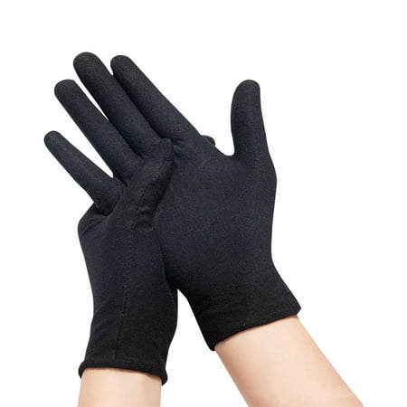 

WANYNG Gloves Mittens Gloves Gloves Work Gloves Dirt- Etiquette Thickened Cotton Gloves Black