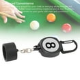 thumbnail image 4 of Pool Chalk Holder, Billiard Chalk Holder ABS Portable with Retractable Rope Buckle for Billiard Accessory, 4 of 7