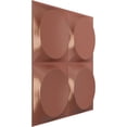 thumbnail image 2 of Ekena Millwork 19 5/8"W x 19 5/8"H Adonis EnduraWall Decorative 3D Wall Panel, Universal Pearl Metallic Champagne Pink (12-Pack for 32.04 Sq. Ft.), 2 of 6