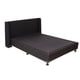 thumbnail image 3 of Box Base Cama Individual + Cabecera Dicasa Milan Negro, 3 of 8