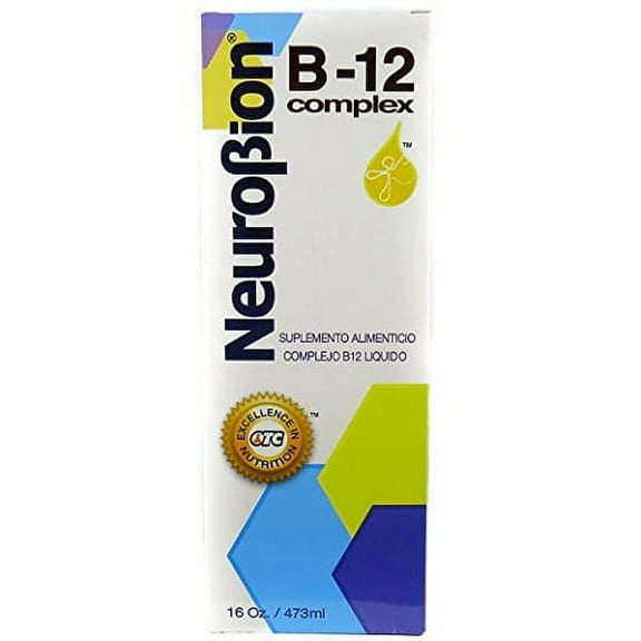 Neurobion B12 Complex Liquid Metabolism and Energy Supplement, 16 fl oz