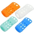 thumbnail image 2 of Cabilock 4-Pack Flexible Silicone Baby Bottle Protective Sleeves Covers, and Easy to Clean, 2 of 8