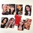 thumbnail image 5 of Juego de 8 tarjetas fotográficas para selfies del álbum Supersonic de KPOP fromis_9, Jiheon Seoyeon Nagyung Jiwon, postales de dos caras, tarjetas Lomo, regalos para fanáticos, 5 of 5