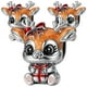 thumbnail image 2 of Charm navideño reno brillante CharmXmasDeer01 3Pzas Plata S925 Chapa Charm Separador Venado Varios/Plata., 2 of 3