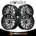 thumbnail image 3 of 18x9 Mamba 593MB M21 Gloss Black W/Machined Face Wheel 8x6.5 (12mm), 3 of 5