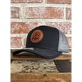 thumbnail image 2 of Hunting and Fishing stitched leather patch Hat, Richardson 112, 2 of 5