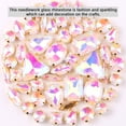 thumbnail image 3 of Injueey 50 piezas de cristal DIY artesanía ropa de diamantes de imitación piedras para coser costura hogar sastre profesional Type3, 3 of 6
