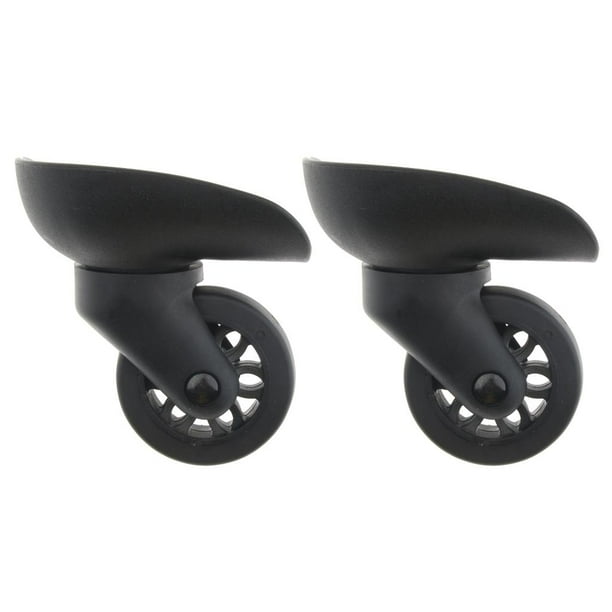 Ruedas De Repuesto Para Maletas - Kit De 2 Ruedas De Goma Silenciosas Y Resistentes, 60x18 Mm, Fácil Instalación