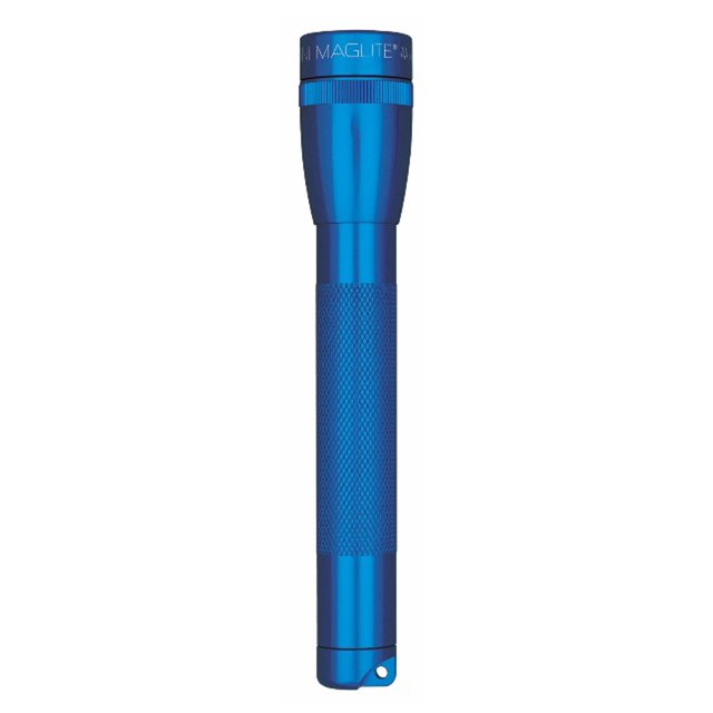 Linterna MagLite M3A116 Mini incandescente de 2 celdas AAA azul