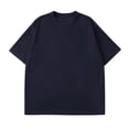 thumbnail image 2 of XZNGL T-Shirts pour Hommes à Manches Courtes Homme Uni Mode Décontracté Chandail à Enfiler Col Rond T-Shirt à Manches Courtes Hauts T-Shirts pour Hommes Mode Into the Am T-Shirts pour Hommes T-Shirts pour Hommes Grande Taille, 2 of 4