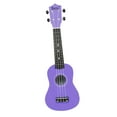 thumbnail image 4 of MERIGLARE Kids Ukulele 4 String Mini Guitar 21.26'' Developmental Musical Instrument Wood Ukelele for Early Educational Party Toys Baby Violet, 4 of 8