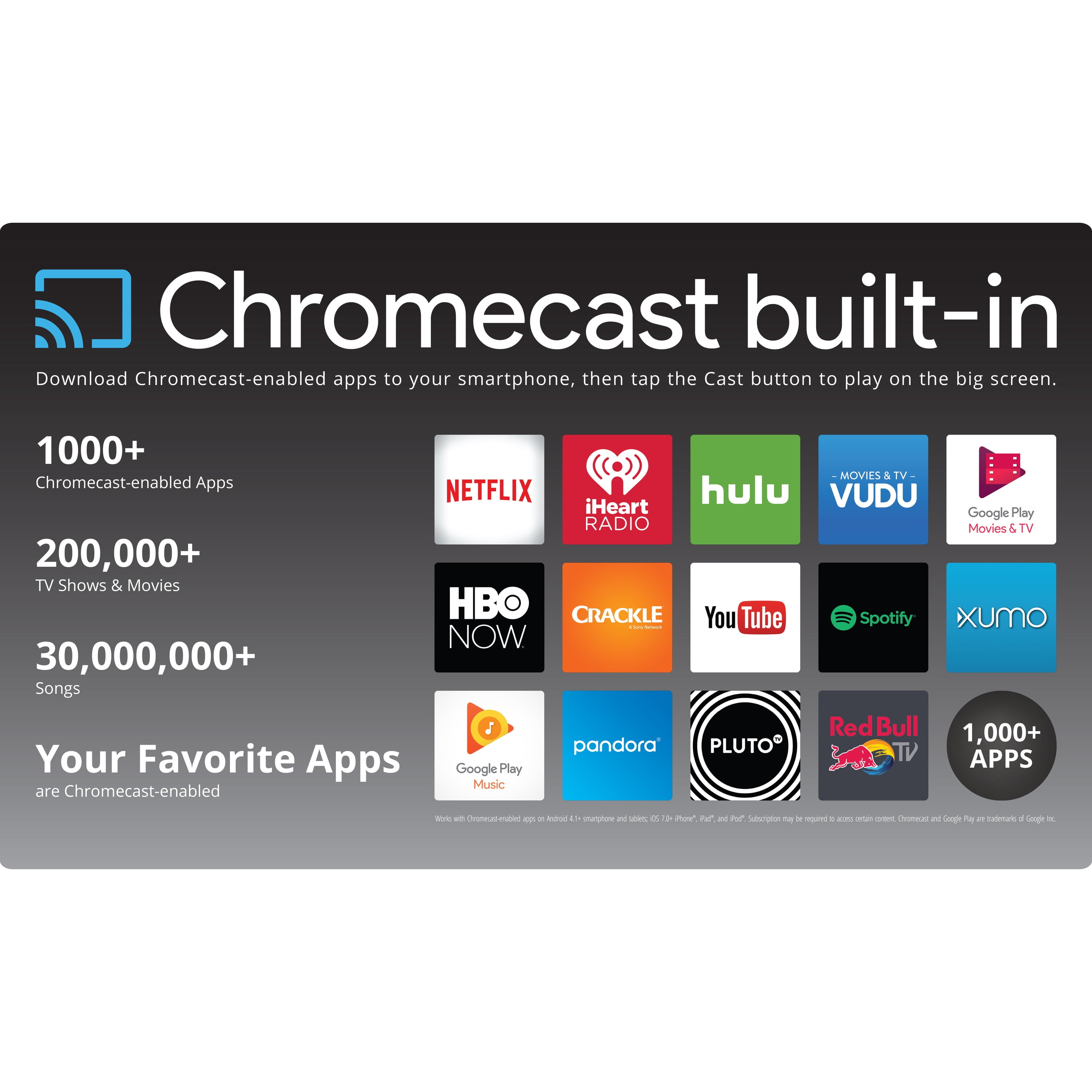 VIZIO SmartCast E-Series 60" Class (60” Diag.) Ultra HD HDR XLED Display (E60-E3)