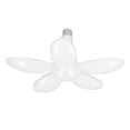 thumbnail image 3 of Luz LED para garaje E27 E26 5 hojas plegable 5100LM 60W lámpara LED deformable con ahorro de energía de alto brillo 85-265V, 3 of 14