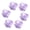 Light Purple 5 cm, variant on mdesiwst 6Pcs Corsage Handmade Reversible Satin Roses Wedding Corsage DIY Hair Accessories Bridal Bouquets Small Floral Accessories