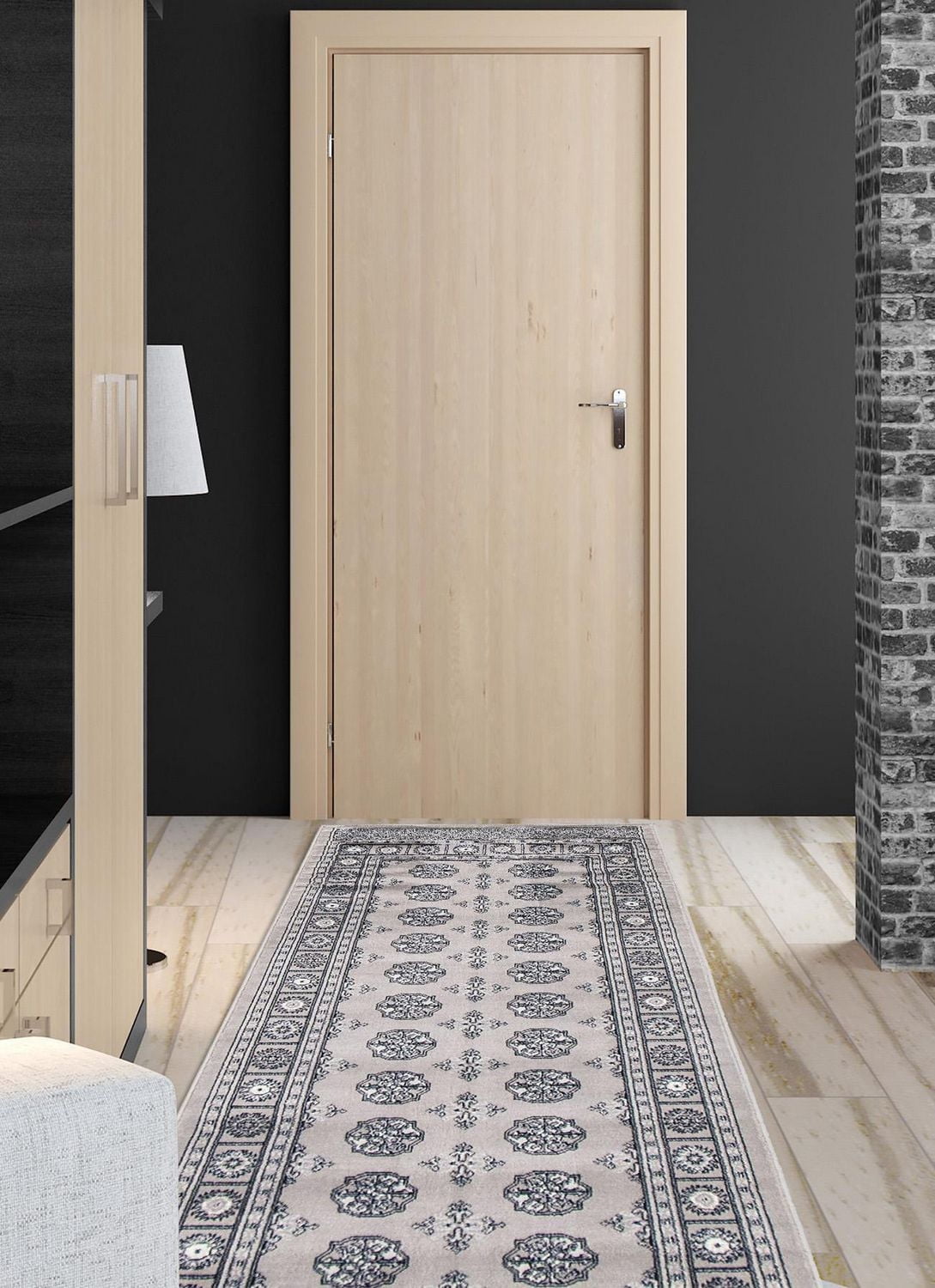 Tapis Tekke Oriental pour Salon, Salle à Manger, Chambre