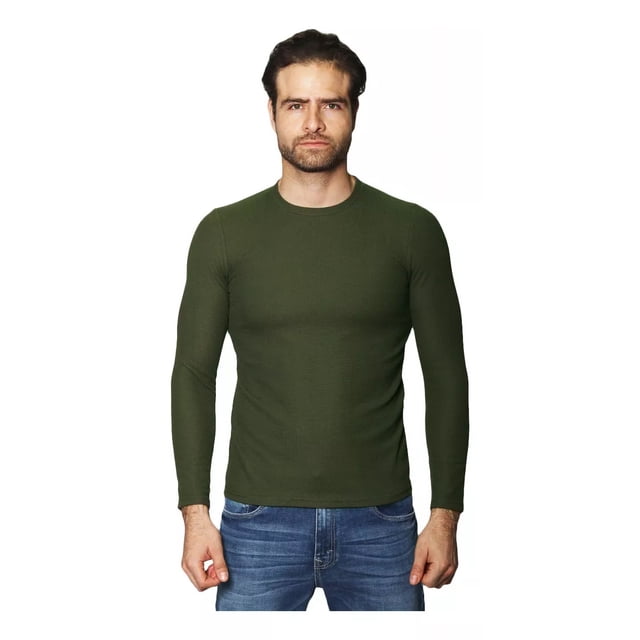 Playeras Hombre Manga Larga Casuales Moda